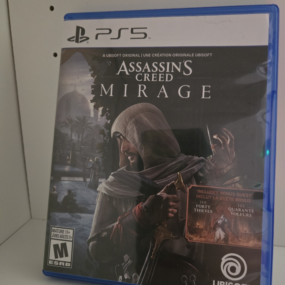 Assassin's Creed Mirage for PS5 - Blue Case